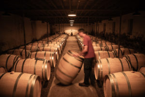 Chai à barriques Château Picard Cru Bourgeois